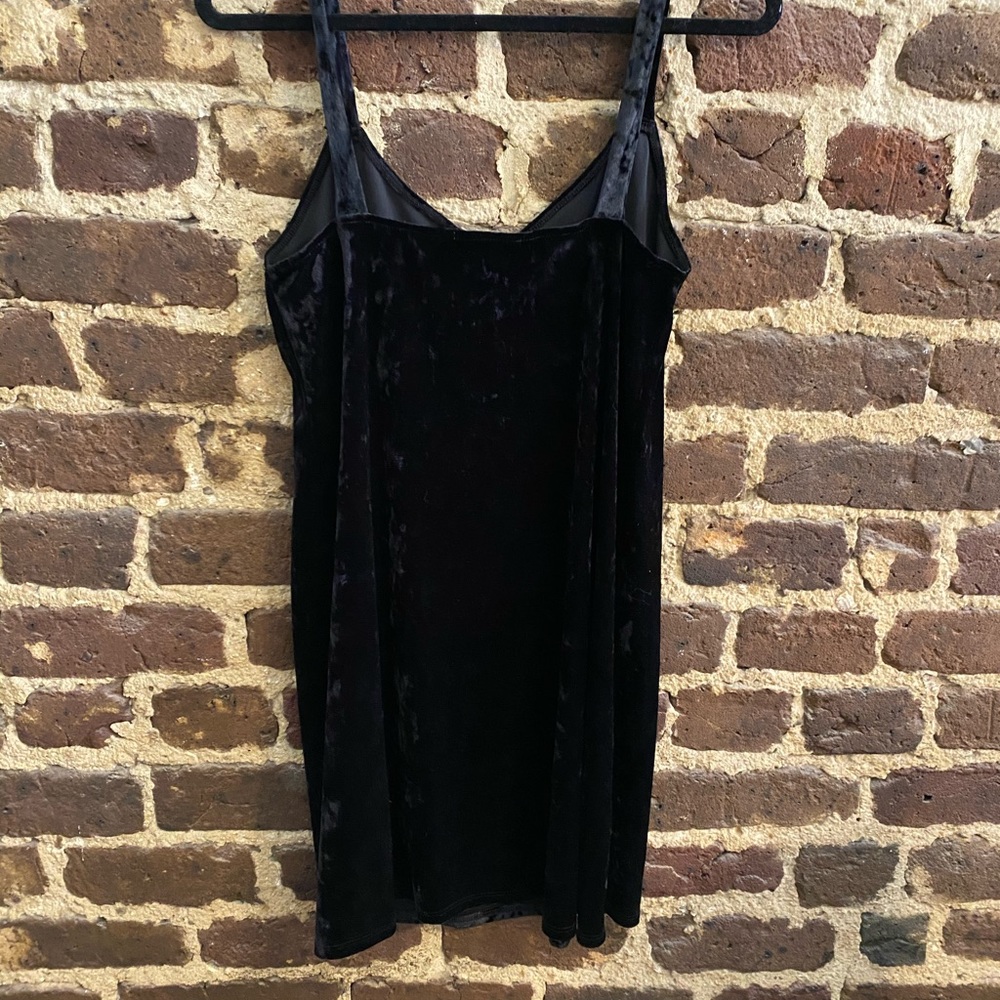 Velvet Mini Dress - Picture 2 of 2